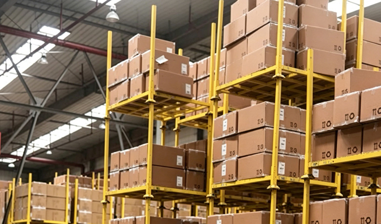 Tube-Insert Stacking Rack Solution