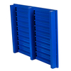 Blue Fully-Covered Two-Tier Fork Pallet